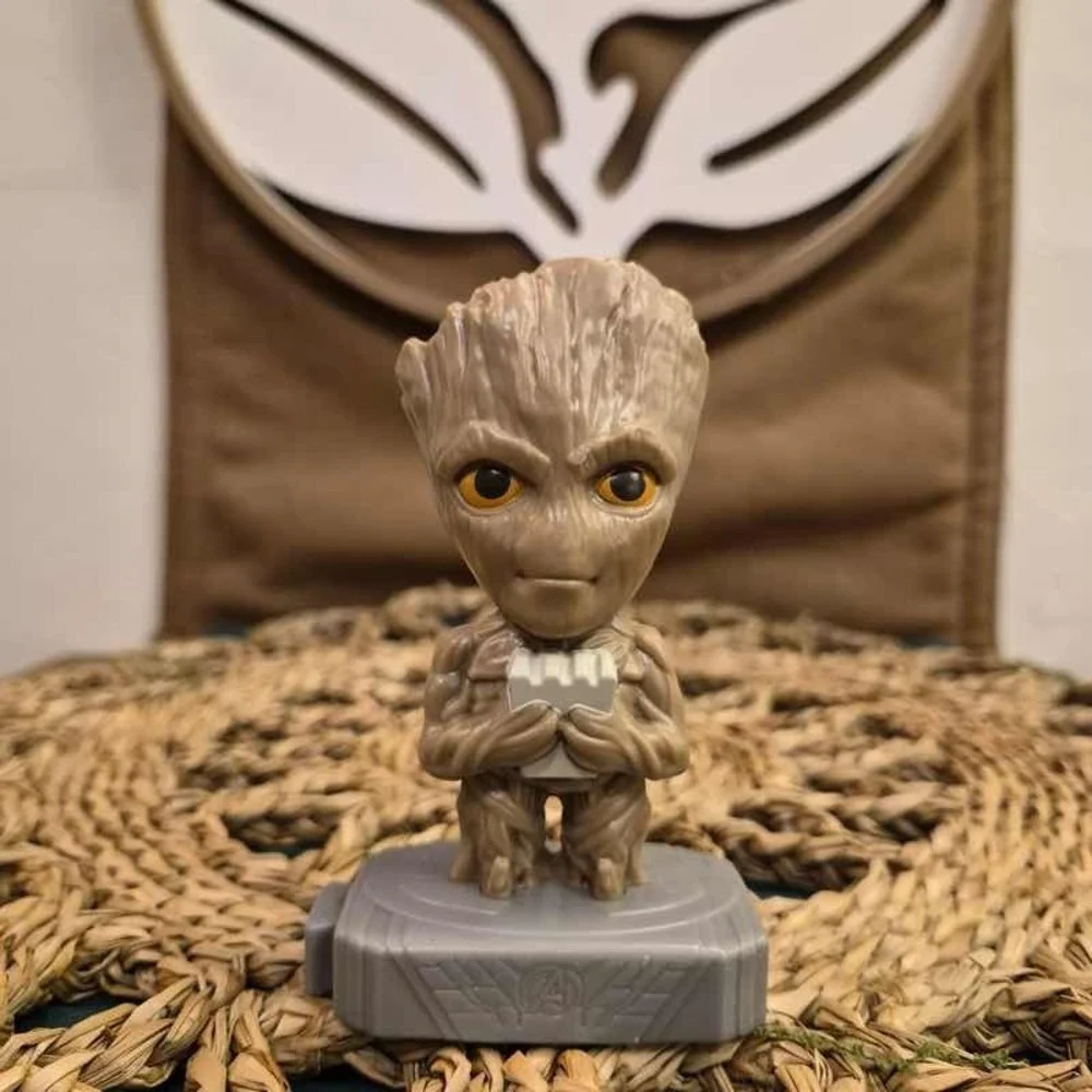 ✅2019 McDonald's Marvel Avengers Endgame Happy Meal Toy Groot#️⃣23